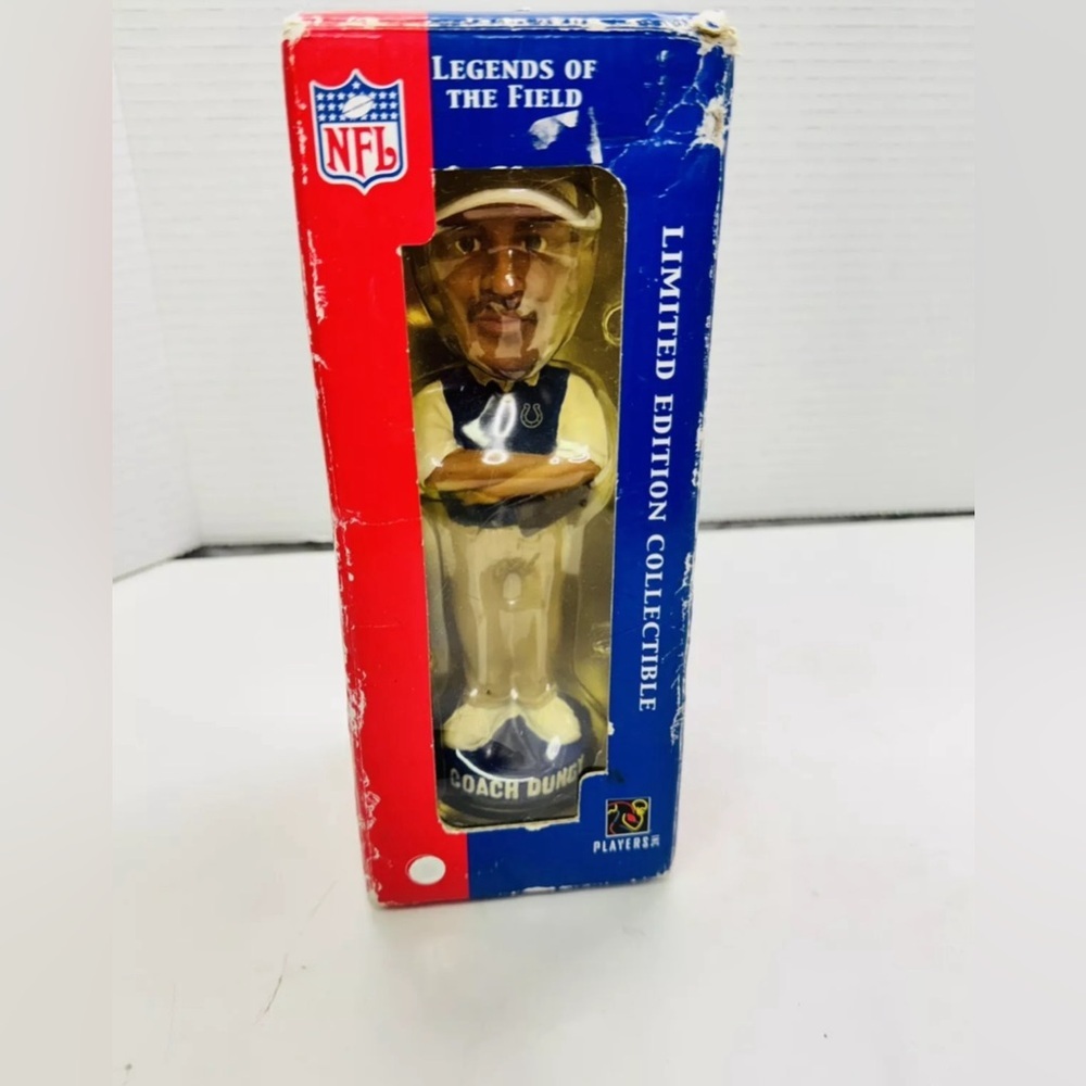 Coach Tony Dungy Bobblehead Legends Of The Field Limited Edition Vintage